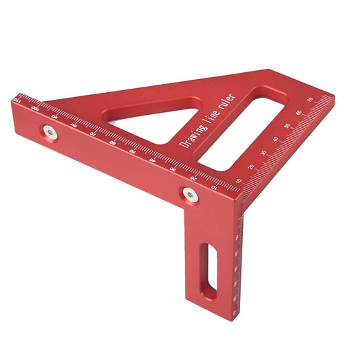 3D Multi Angle Measuring Ruler 45/90 Degree Plastic Carpentry Square