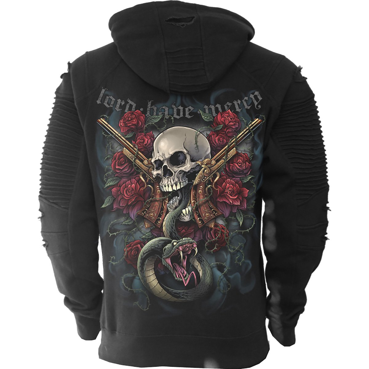 LORD HAVE MERCY - Premium Bikermode Herren Hoodie