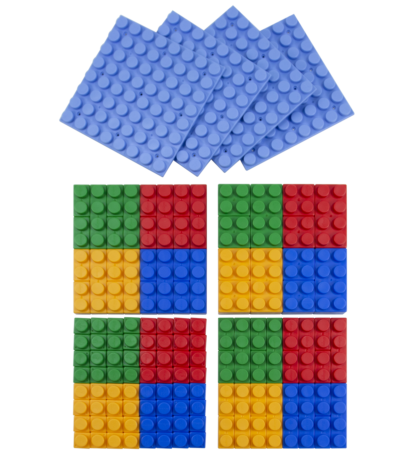 UNiPLAY Platform with 124pcs Soft Building Blocks (#UB014)