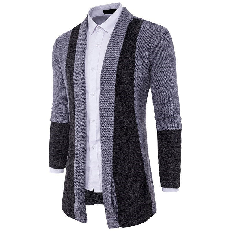 Strickjacke Pullover Herren Casual Mantel Strickmantel Männer Kleidung