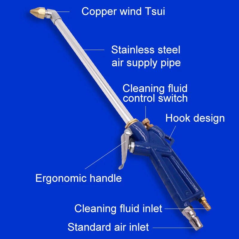 Hochdruckreiniger Air Power Motorreiniger Werkzeug Düsen Oberflächensiphon Reinigung Öl Entfetter 