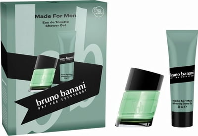 Bruno Banani Made for Men Gift Set 75ml Deodorant Natural Spray + 50ml