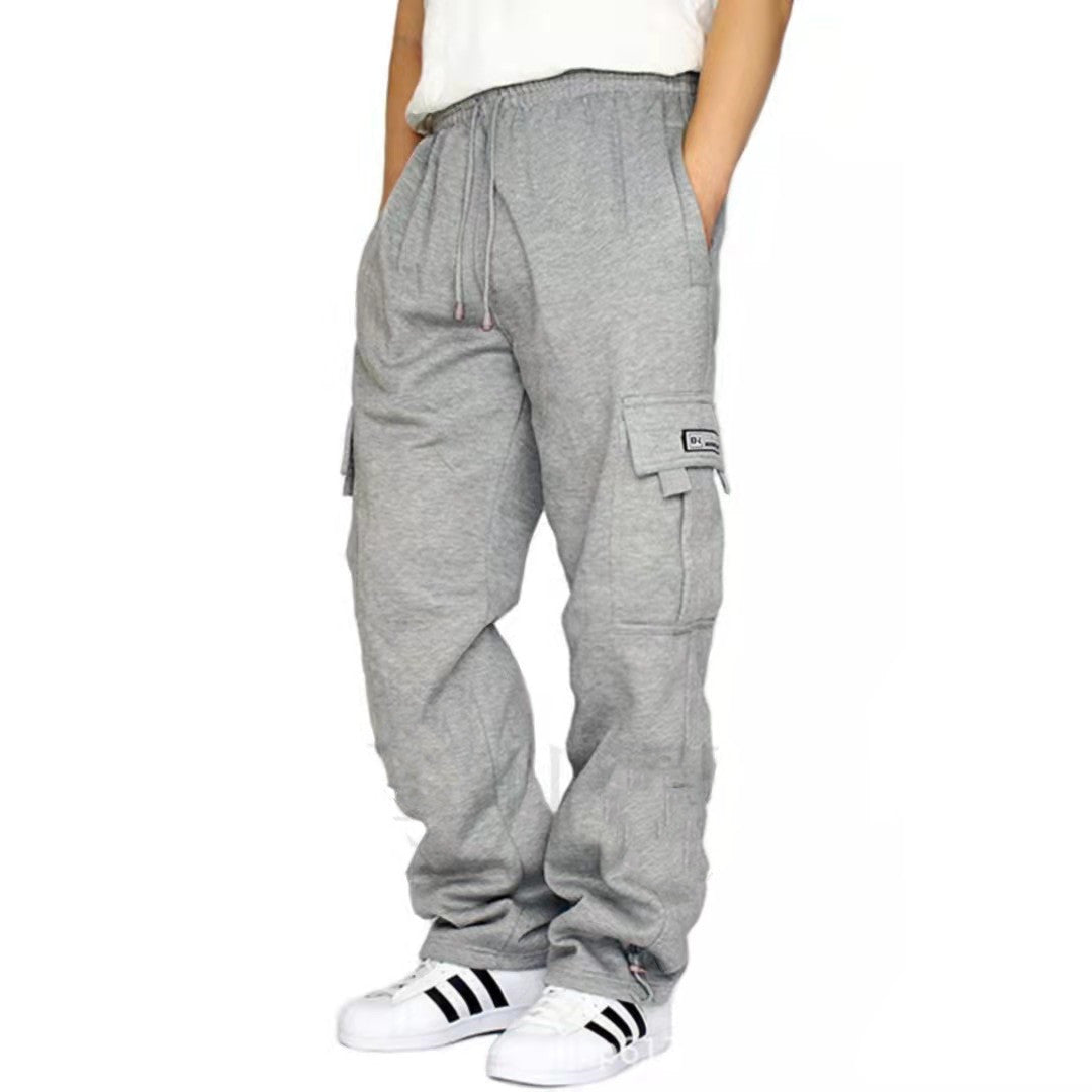 Pantalones de hombre Pantalones deportivos Pantalones deportivos con cintura elástica Pantalones deportivos con cordón Ropa de moda para hombre