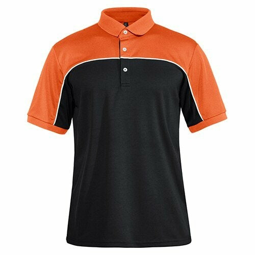 Camisetas de bloques de color, polos de manga corta para hombre, camisetas casuales de moda para golf