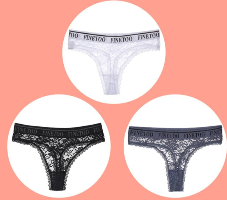 Ladies Thong Panties Lace T-Pants