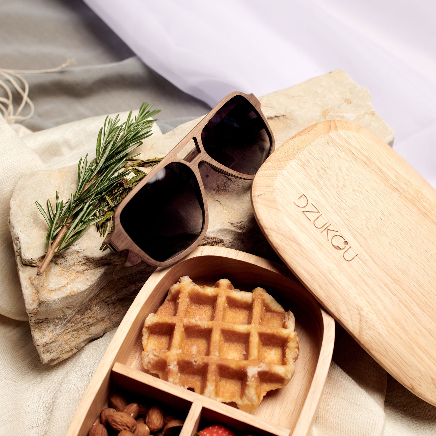 Oblique - Gafas de sol de madera para hombre