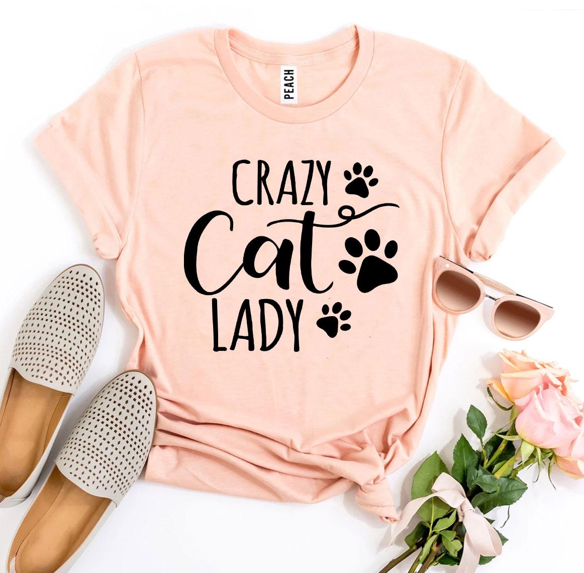 Camiseta de la loca de los gatos