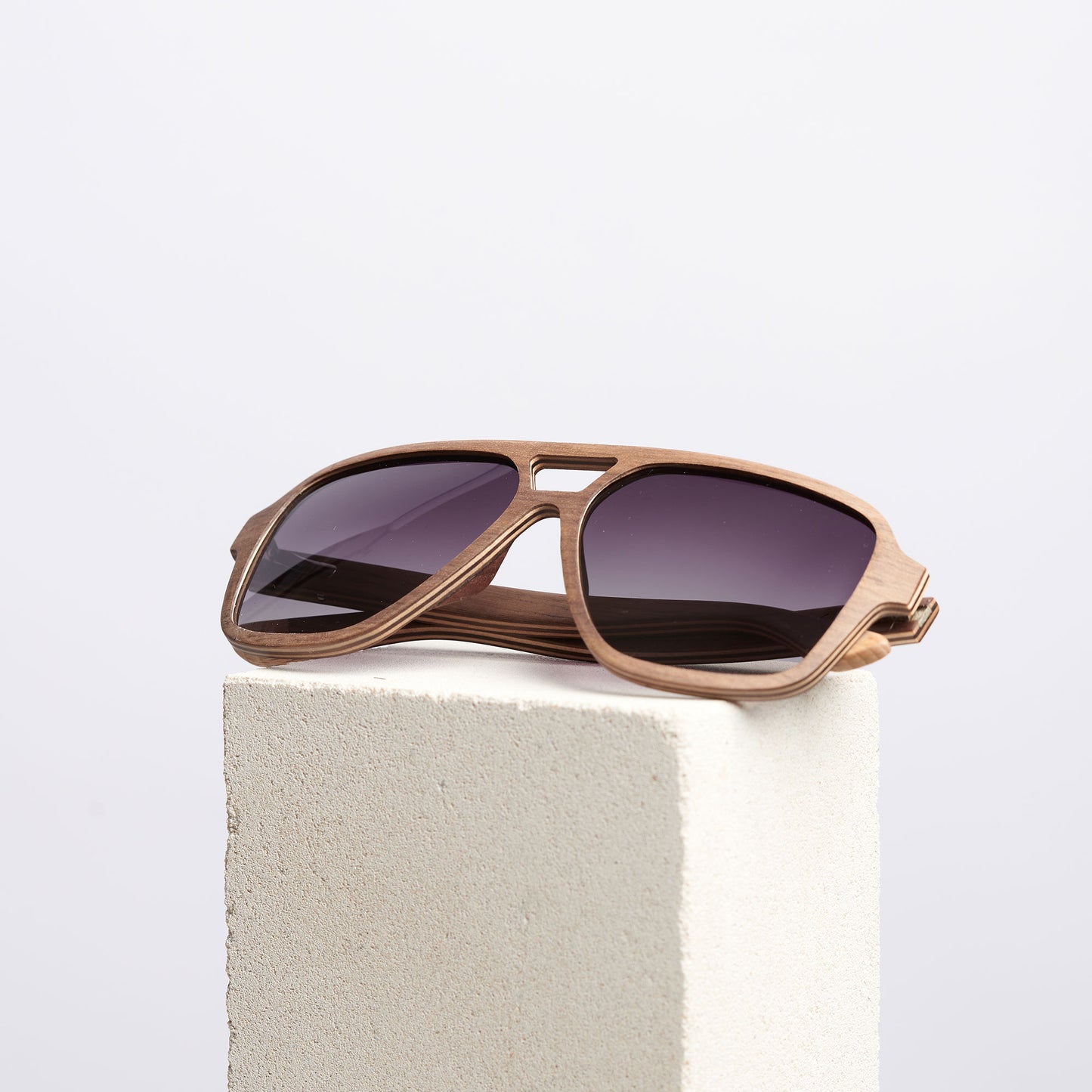 Oblique - Gafas de sol de madera para hombre