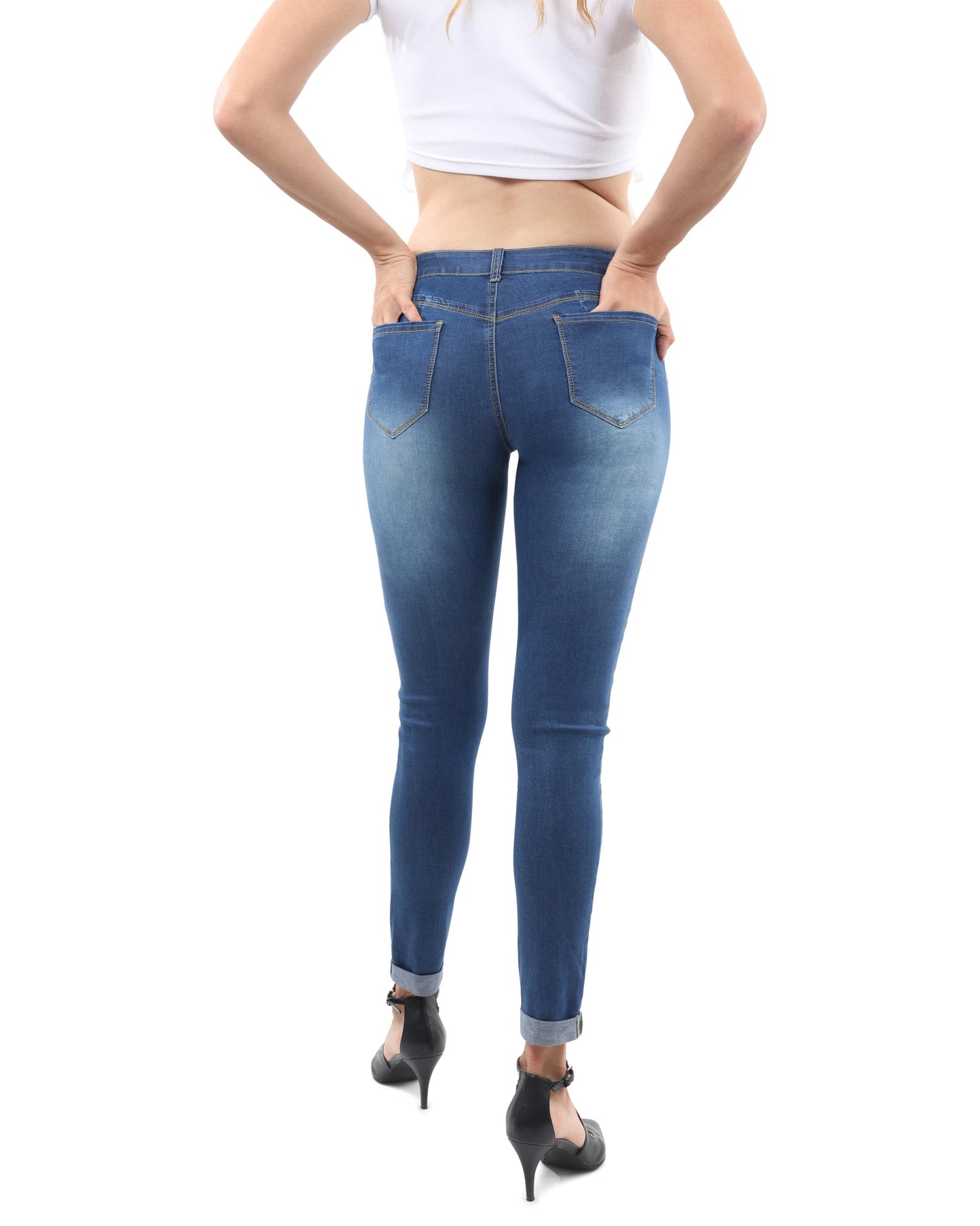 Wallace Skinny Jeans - Marineblau 