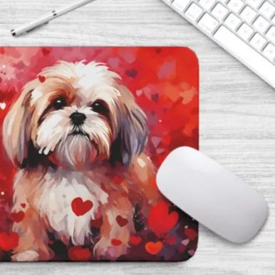 Sweetheart Dog Shih-Tzu Non-Slip Rubber Mousepad