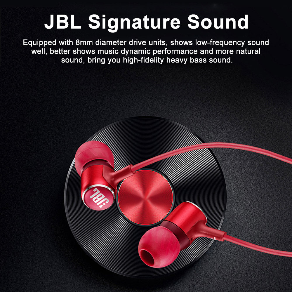 JBL LIVE100 3,5-mm-Kabel-Ohrhörer mit Stereo-Soundline-Steuerung