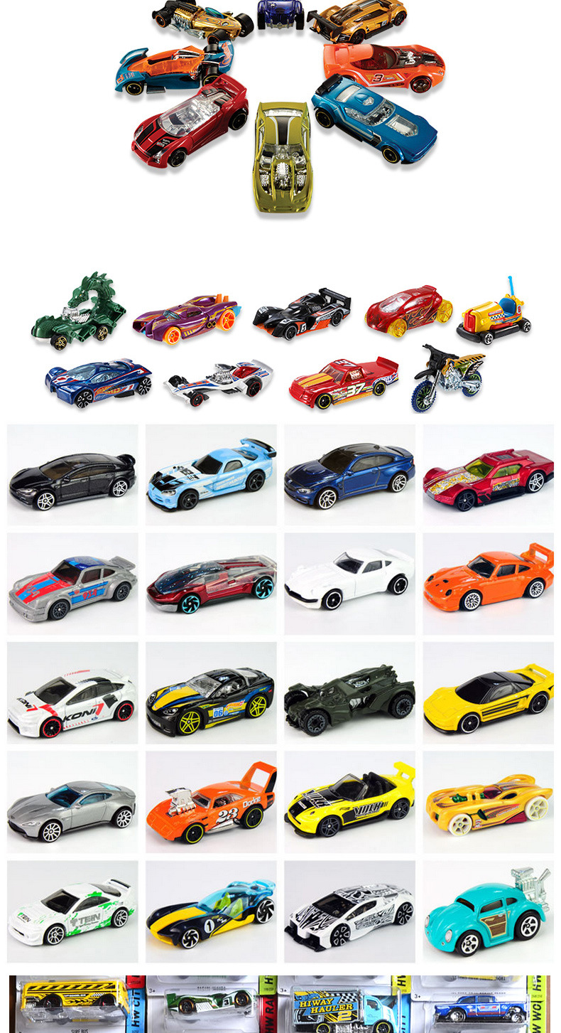 1:64 Mini Racing Hot Wheels Autos für Kinderspielzeug