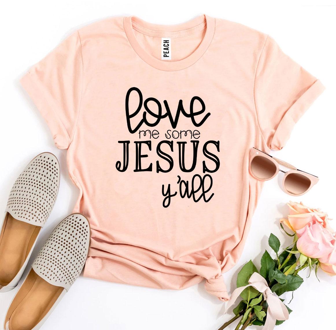 Liebe mich ein bisschen Jesus T-Shirt