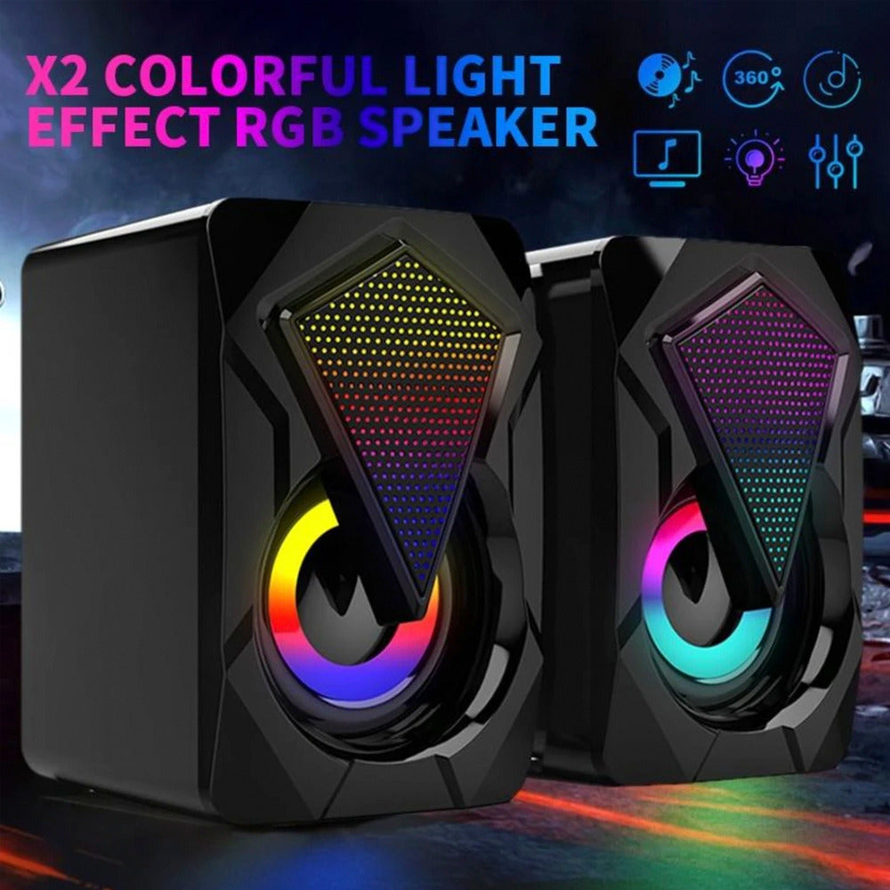 Dragon RGB-Computer-Gaming-Lautsprecher 