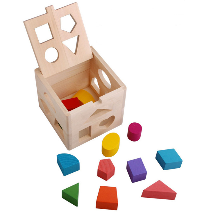 Montessori Holzspielzeug für Kleinkinder Kinder Kinder Matching Game