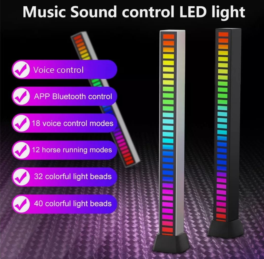 Dragon Sound Reactive Music Light Bar 2er-Pack