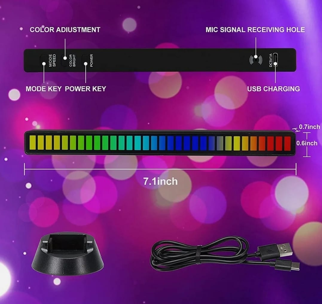 Dragon Sound Reactive Music Light Bar 2er-Pack