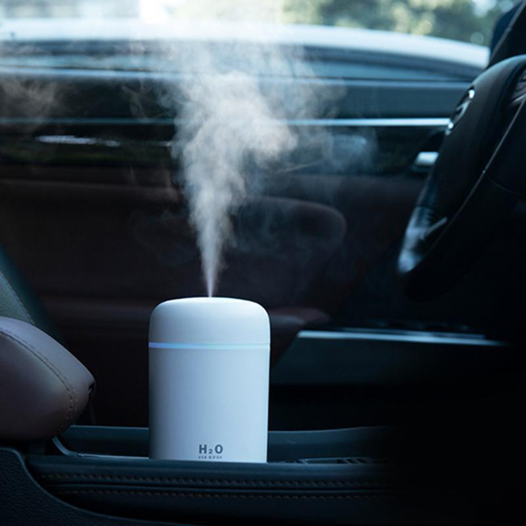 Tragbarer Luftbefeuchter, Aroma-Diffusor für ätherische Öle, für Auto und Zuhause