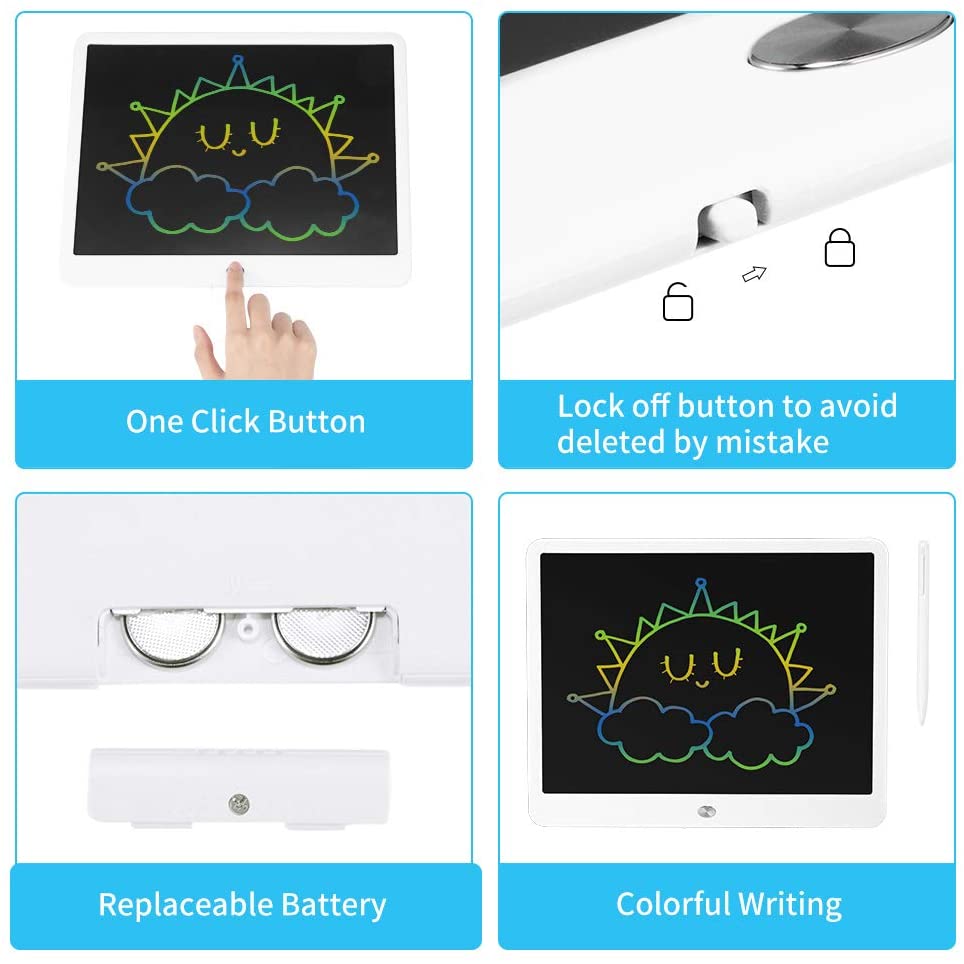 Tableta de escritura LCD de 15 pulgadas para niños