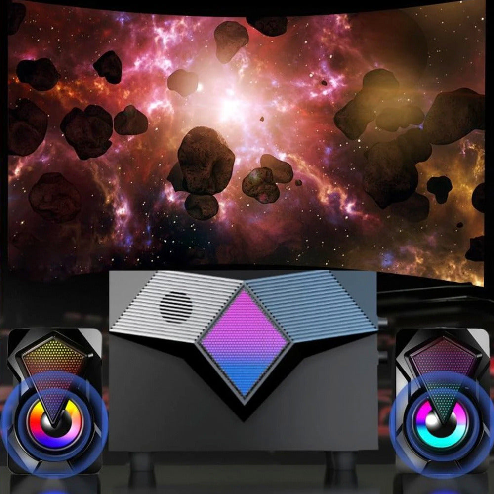 Altavoces para juegos de ordenador Dragon RGB 