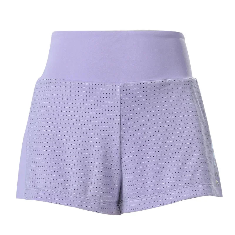 Pantalones cortos de yoga para mujer, elásticos, sueltos, para fitness, para verano, para correr, hacer ejercicio, pantalones cortos de cintura alta, pantalones cortos deportivos de doble capa para mujer 