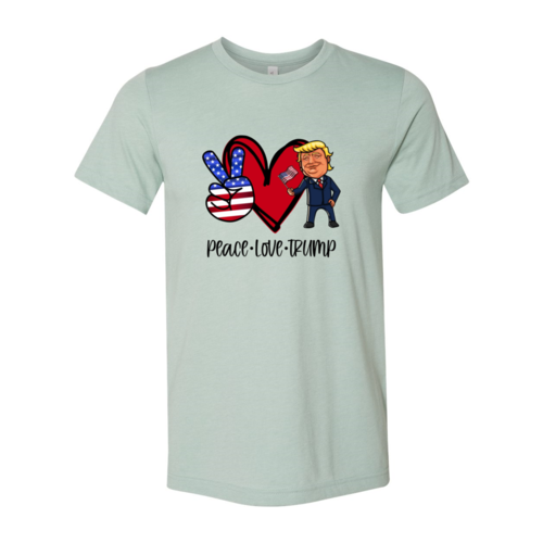 Camiseta Paz, amor, Trump