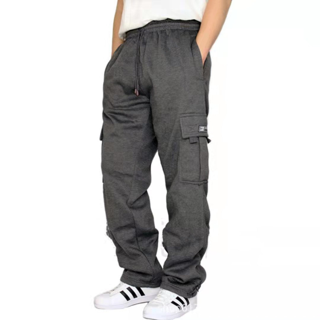 Herrenhose Jogginghose Stretch Elastische Taille Jogger Sporthose Kordelzug Hose Mode Herrenbekleidung