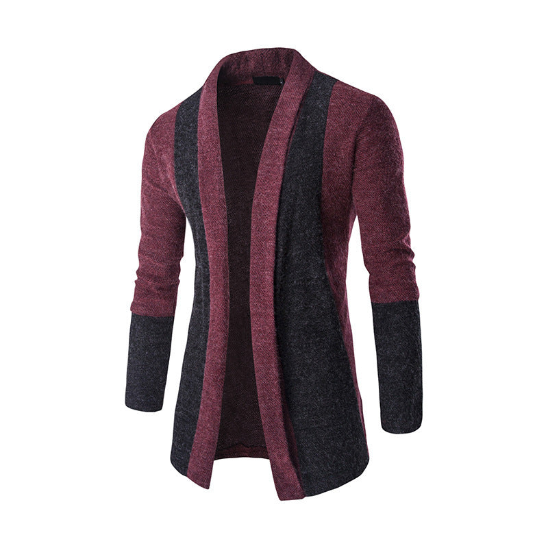 Strickjacke Pullover Herren Casual Mantel Strickmantel Männer Kleidung