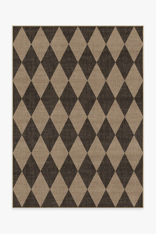 Palazzo Soft Black Re-Jute Rug