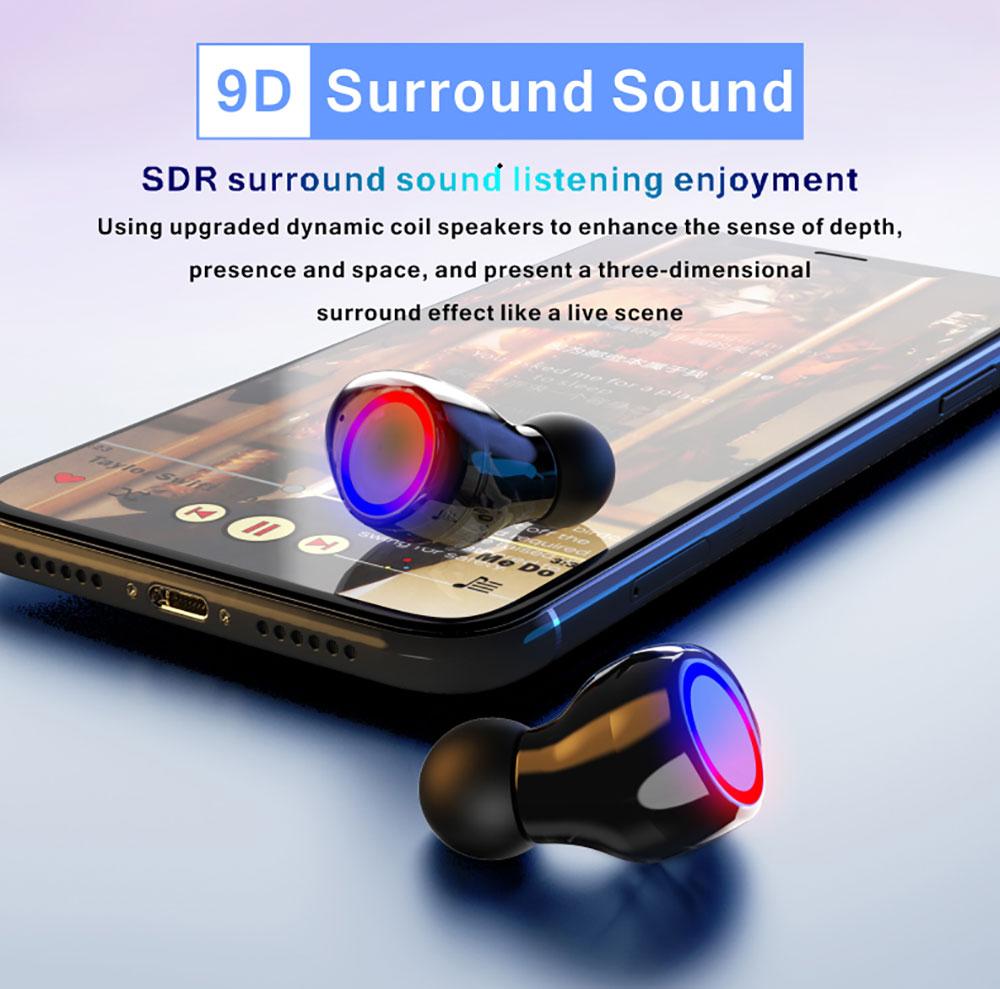 Ninja Dragon M12PRO 3D-Surround-Sound Bluetooth 5.0 True Wireless