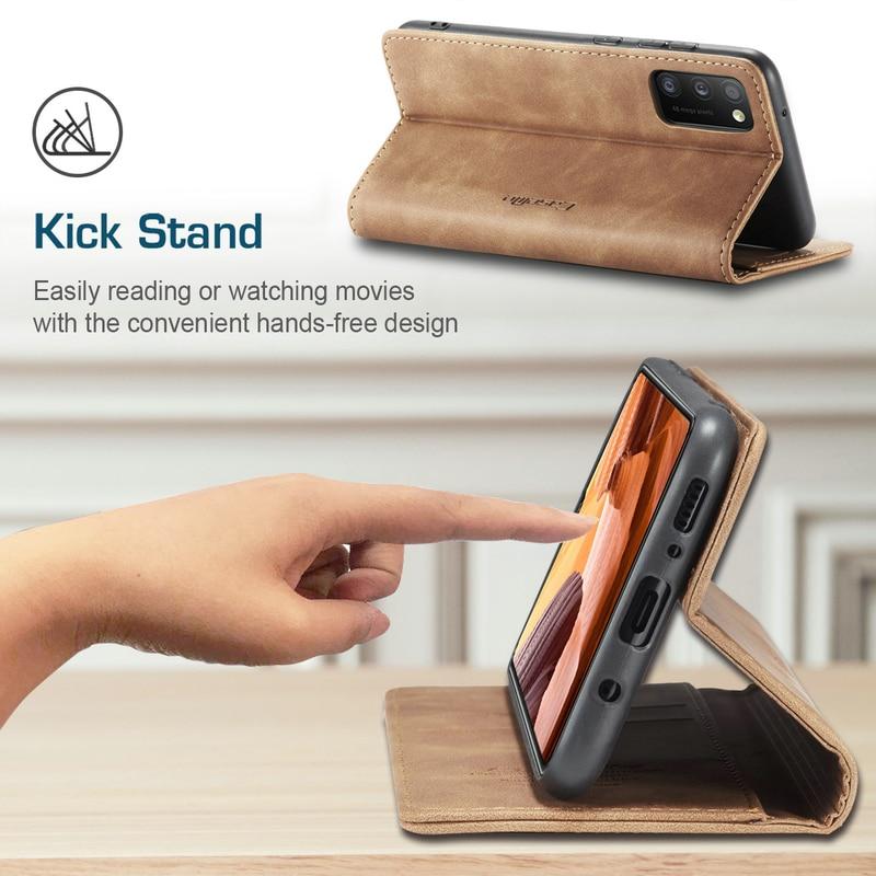 Funda de lujo con tapa magnética para iPhone 7, 8, X, 11, 12, 13