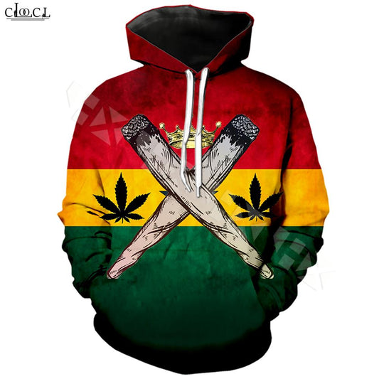 Reggae Creator Bob Marley Print Hoodie Männer Frauen 3D Sweatshirt Mode